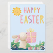 イースターバニー シーズンカード (正面/裏面)