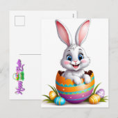 イースターバニー シーズンポストカード (正面/裏面)