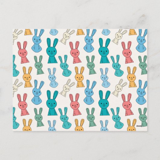 イースターバニー シーズンポストカード (裏面)
