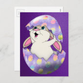 イースターバニー シーズンポストカード (正面/裏面)