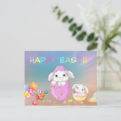 イースターバニー シーズンポストカード (スタンド正面)