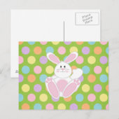 イースターバニー シーズンポストカード (正面/裏面)