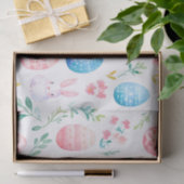 イースターバニー – シームレスパターンティッシュペーパー 薄葉紙 (ギフト)