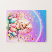 イースターバニー ジグソーパズル (横)