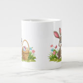 イースターバニー ジャンボコーヒーマグカップ (正面)