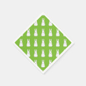 イースターバニー スタンダードカクテルナプキン (角)