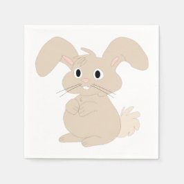 イースターバニー スタンダードカクテルナプキン