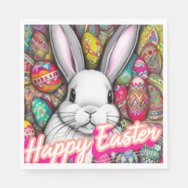 イースターバニー スタンダードランチョンナプキン