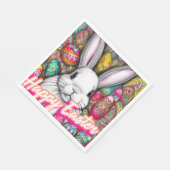 イースターバニー スタンダードランチョンナプキン (角)