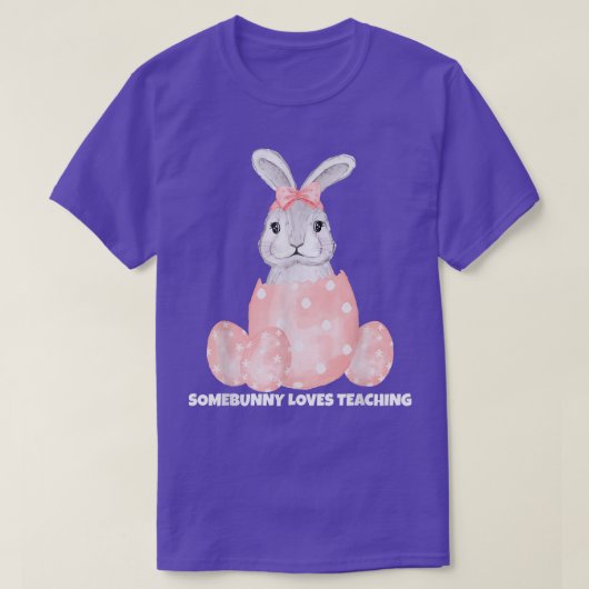 イースターバニー、ソメイバニー教えラブズ Tシャツ (デザイン正面)
