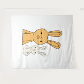 イースターバニー タペストリー (正面(横))