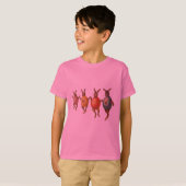 イースターバニー・ダンシングエッグス Tシャツ (正面フル)
