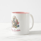 イースターバニー ツートーンマグカップ (正面右)