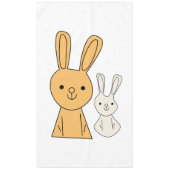 イースターバニー テーブルクロス (正面)