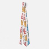 イースターバニー ネクタイ (裏面)