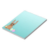 イースターバニー ノートパッド (回転)