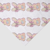 イースターバニー（ハートとリボン付き） 薄葉紙 (詳細)