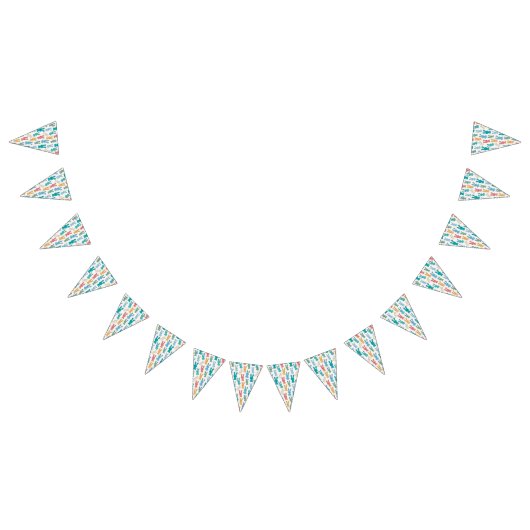 イースターバニー バンティングフラッグ (全)