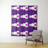 イースターバニー パープル タペストリー (インサイチュ)