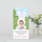 イースターバニー – フォトカード シーズンカード (スタンド正面)