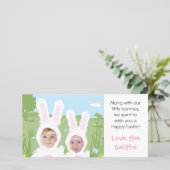 イースターバニー – フォトカード シーズンカード (スタンド正面)