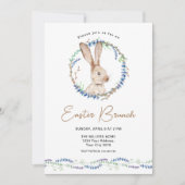 イースターバニー ブランシュ 招待状 (正面)