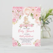 イースターバニー ベイビーシャワー ご招待 シャワー 招待状 (スタンド正面)