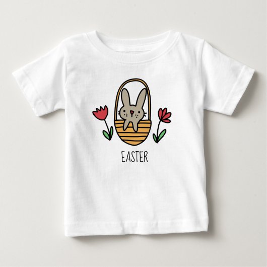イースターバニー ベビーTシャツ (正面)