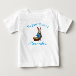 イースターバニー ベビーTシャツ