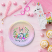 イースターバニー ペーパープレート (パーティー)