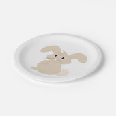 イースターバニー ペーパープレート (アングル)