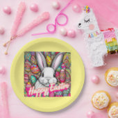 イースターバニー ペーパープレート (パーティー)