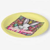 イースターバニー ペーパープレート (アングル)