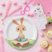 イースターバニー ペーパープレート (パーティー)