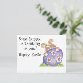 イースターバニー ポストカード (スタンド正面)