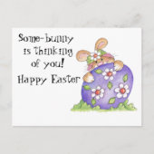 イースターバニー ポストカード (正面)