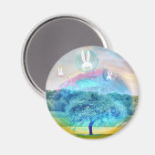 イースターバニー マグネット (正面/裏面)