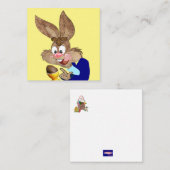 イースターバニー メッセージカード ノートカード (正面/裏面)