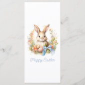 イースターバニー メニュー (裏面)