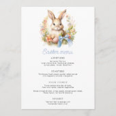 イースターバニー メニュー (正面)