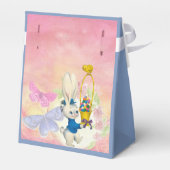 イースターバニー モノグラム 水彩 ブルー キッズ フェイバーボックス (裏面サイド)