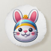 イースターバニー ラウンドクッション (裏面)