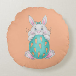 イースターバニー ラウンドクッション