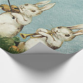 イースターバニー ラッピングペーパー (角)