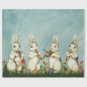 イースターバニー ラッピングペーパー (フラット)
