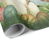 イースターバニー ラッピングペーパー (ロールコーナー)