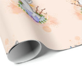 イースターバニー ラッピングペーパー (ロールコーナー)