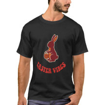 イースターバニー ヴィンテージ Tシャツ – イースター ヴァイブス レトロ