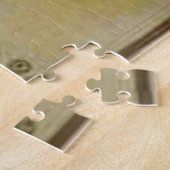 イースターバニー、卵、雪だるま、ヴィンテージ1910 ジグソーパズル (側面)