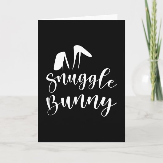 イースターバニー 春 イースター 卵 卵 面白い ギフト カード (正面)